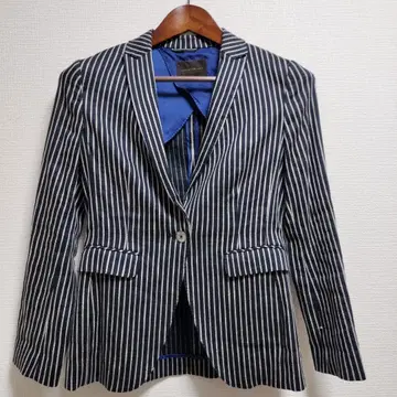 TOMORROWLAND 여성용 스트라이프 자켓 일본제 38 M