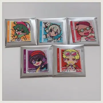 도즈루샤 시부야 TSUTAYA 리듬 스티커 5개 세트