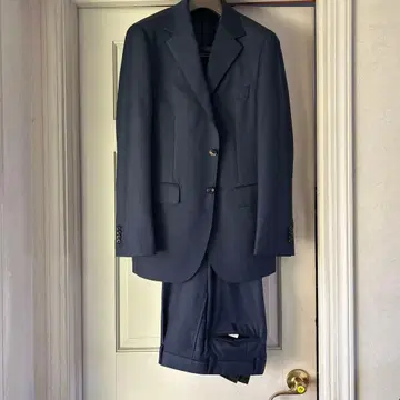 성인식 CANONIKO 슈퍼 소닉 네이비 투버튼 수트 미사용 새상품