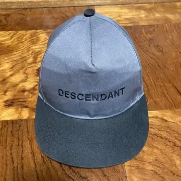 DESCENDANT 그레이 블랙 캡