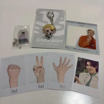 라울 스노우 아크릴 키링 & CD 특전 모음