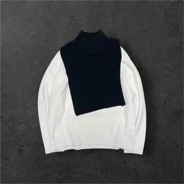 [ CULLNI ] 레이어드 터틀넥 니트