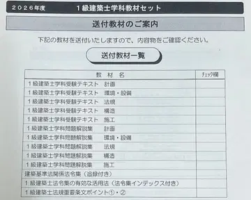 [ 2026년 R8 내년도 ] 일급건축사 텍스트 문제집 일체 닛켄학원