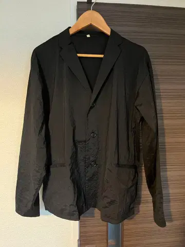 무인양품 블랙 스트레치 자켓 M 사이즈