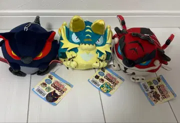 몬스터 헌터 후와타마 봉제 인형 진오우가 리오레우스 나르가 쿠르가