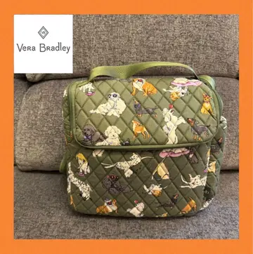 [ 새상품 ] Vera Bradley 베라 브래들리 런치백 강아지 그린