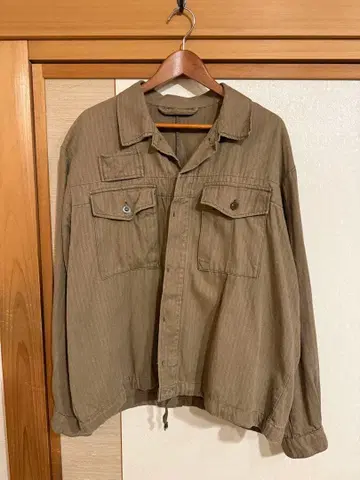 체코군 워크 자켓 사이즈 2B XL 정도