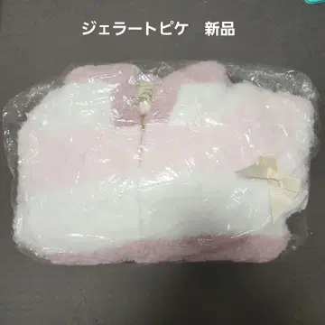 gelato pique 후드 부착 룸웨어 핑크/화이트