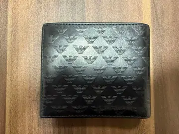EMPORIO ARMANI 지갑 접이식 블랙