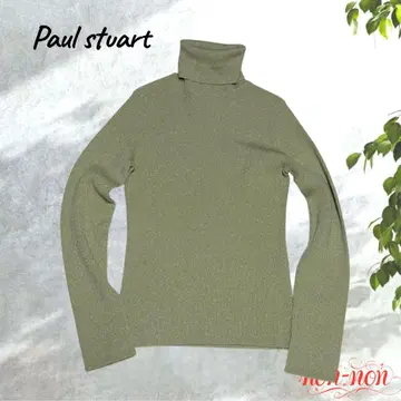 2237. 폴 스튜어트/상의 [ M ] 그린. 골드 라메/터틀넥