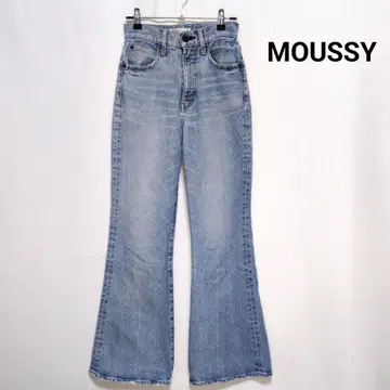 MOUSSY 마우지 MVS 플레어 데님 청바지 24
