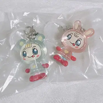 나루미야 캐릭터즈 메지루시 액세서리 가챠 벨리에짱 블루 벨리에