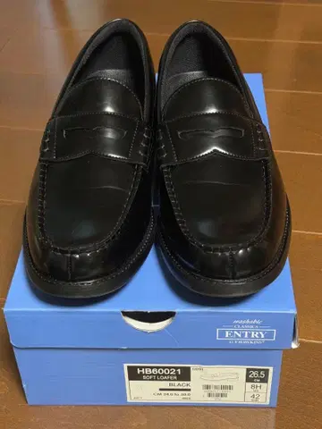 호킨스 ENTRY 블랙 로퍼 26.5cm