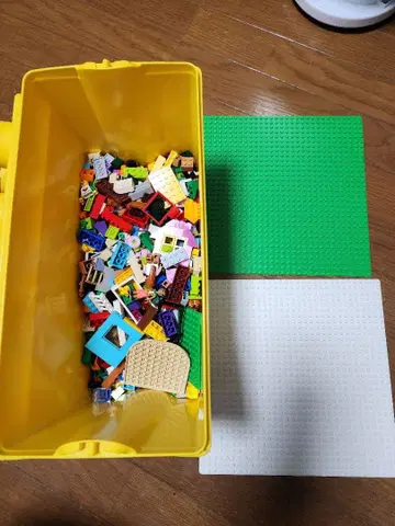 레고 블록 세트 기초판 시트 피규어 포함