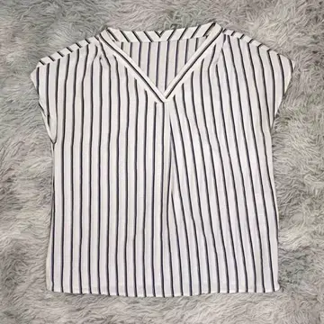 핑키앤다이안 여성용 블라우스 M 스트라이프 프렌치 슬리브