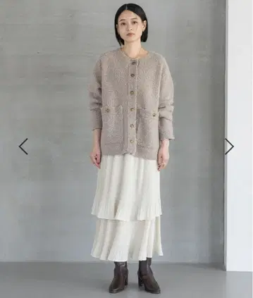 A part by 호소 플리츠 캉캉 스커트