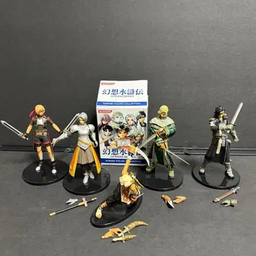 중고 환상수호전 코나미 피규어 컬렉션 5개 휴고 크리스