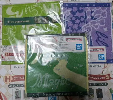 [ 미세스 ] 제일복권 MrsGreenApple 자카드 타월 3종