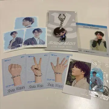 와타나베 쇼타 스노치루 아크링 키링 & CD 특전 모음