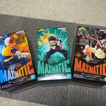 히로아카 피규어 MAXIMATIC 3체 세트