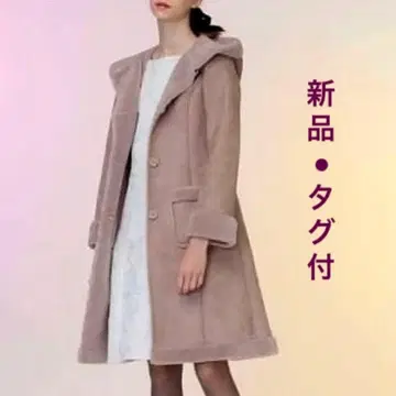 토카 [ 택 포함 새상품 ] 페이크 무스탕 코트