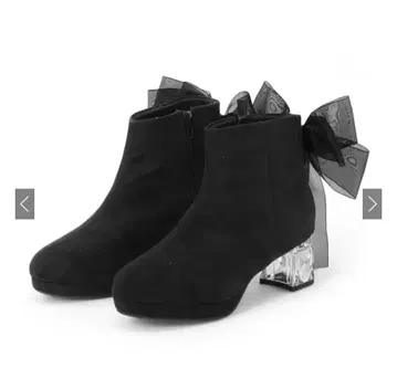 2Way 리본 포함 스웨이드 부츠 [zr1324]