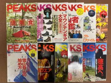 PEAKS 피크스 잡지 2019년 세트