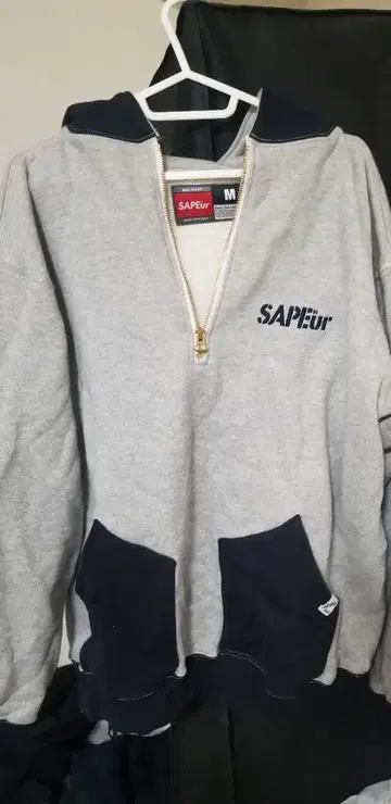 SAPEuR 세일러 후드티 M