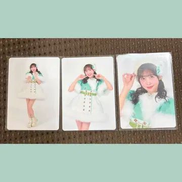 사쿠라이 유이 카드 3장 크리스마스 FRUITS ZIPPER