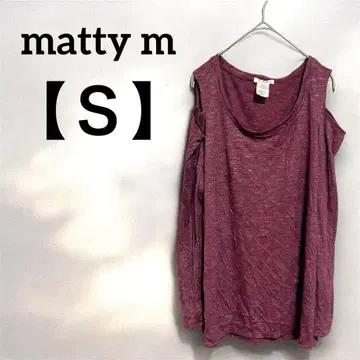 matty m [ S ] 버건디 오프숄더 오픈숄더
