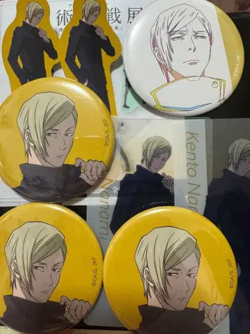 애니메이션 주술회전전 회옥옥절 스티커 캔뱃지 클리어 카드 나나미