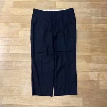 90s 슬랙스 빈티지 구제 의류 블랙 스트레이트