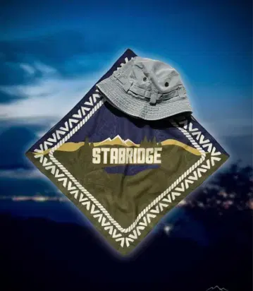 STABRIDGE 반다나 정글 햇 스틸