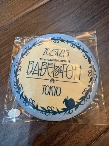 Mrs. GREEN APPLE 바벨탑 캔뱃지