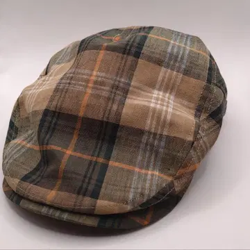 THE SCOTCH HOUSE 체크 무늬 헌팅캡