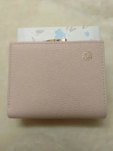 황궁 접이식 지갑 핑크 베이지 새상품 미사용