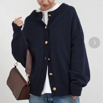 2023AW FRAMeWORK 프레임워크 골드 버튼 2WAY 가디건