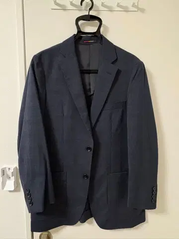 네이비 테일러드 자켓