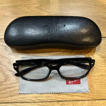 레이밴 블랙 프레임 안경