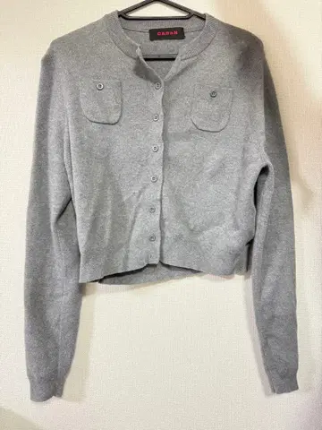 CABaN 코튼 캐시미어 크루넥 가디건