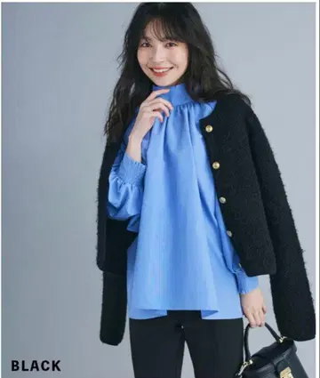 BASEMENT [ MAAYA DESIGN ] 니트 자켓 블랙