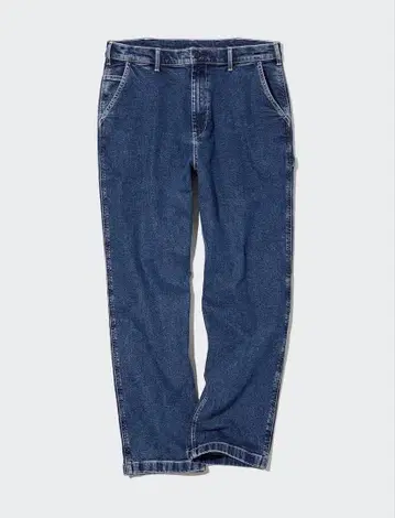 UNIQLO 와이드 핏 워크 팬츠 (데님 기장 표준 71~77cm)