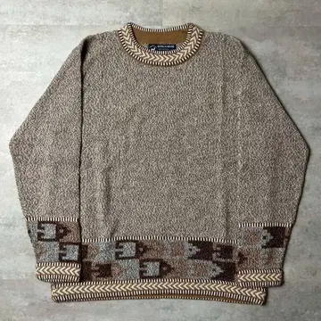 ALPACA HOUSE 페루제 알파카 핸드메이드 니트 패턴 절개