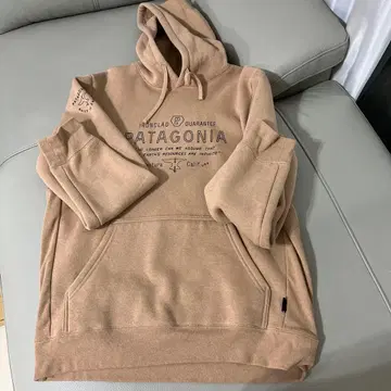 Patagonia 후드 부착 후드티 베이지