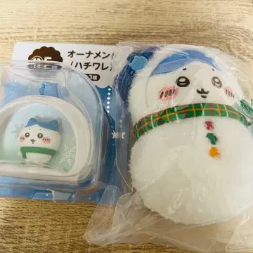 에니마이 복권 하치와레 세트 마스코트 오너먼트