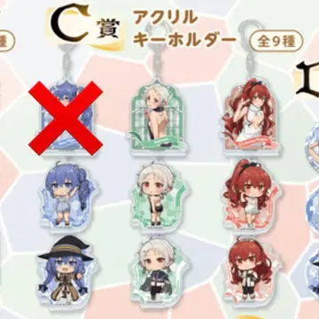 무직전생 제비뽑기당 C상 8종 묶음 판매 세트