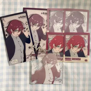 앙스타 사에구사 이바라 UHA 로로 콜라보 클리어 카드