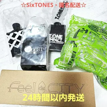 익명 배송 SixTONES 라이브 투어 응원봉 묶음 판매 세트