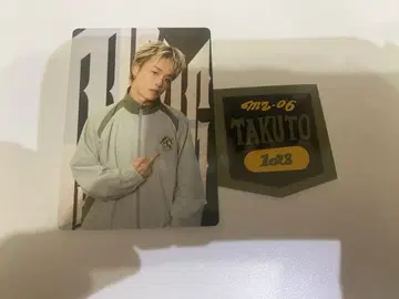 MAZZEL 타쿠토 포토 카드 마제베야