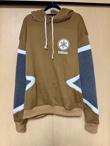 YAMAHA 후드 부착 후드티 5XL 브라운 *AI 판매입니다